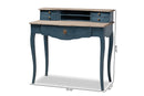 Adora Blue Spruce Accent Writing Desk Baxton