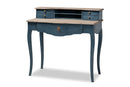 Adora Blue Spruce Accent Writing Desk Baxton