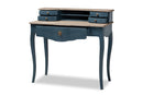 Adora Blue Spruce Accent Writing Desk Baxton