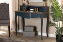 Adora Blue Spruce Accent Writing Desk Baxton
