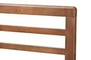 Viveka Walnut Brown Full Size Open Slat Headboard Baxton