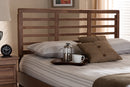 Viveka Walnut Brown Queen Size Open Slat Headboard Baxton