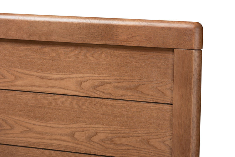 Eren Walnut Brown Queen Size Headboard Baxton
