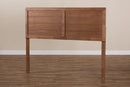 Eren Walnut Brown Queen Size Headboard Baxton