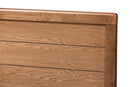 Eren Walnut Brown King Size Headboard Baxton