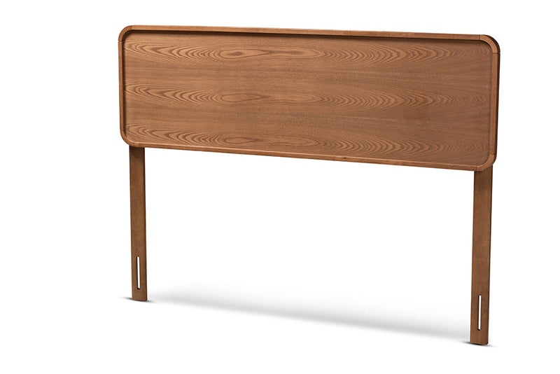 Wina Walnut Brown Full Size Headboard Baxton