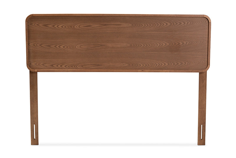 Wina Walnut Brown King Size Headboard Baxton