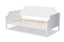 Nox White Twin Size Daybed Baxton