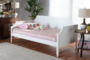 Nox White Twin Size Daybed Baxton