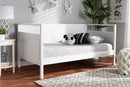 Ellie White Twin Size Daybed Baxton