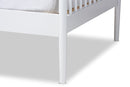 Ardon White Twin Size Spindle Daybed Baxton
