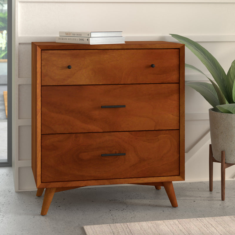 Melbourne 3 Drawer Chest, Acorn