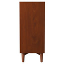 Melbourne 4 Drawer Multifunction Chest w/Pull Out Tray, Acorn Alpine