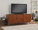 Melbourne 3 Drawers & 2 Sliding Doors Large TV Stand, Acorn Alpine