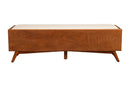 Melbourne 2 Drawers Bench, Acorn Alpine