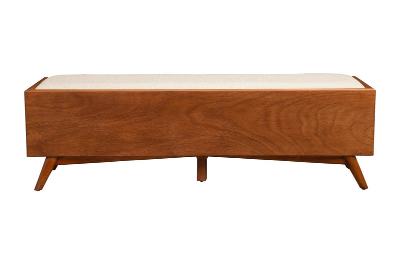 Melbourne 2 Drawers Bench, Acorn Alpine