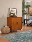 Melbourne Small Bar Cabinet, Acorn Alpine