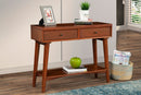 Melbourne 2 Drawers Console Table, Acorn Alpine