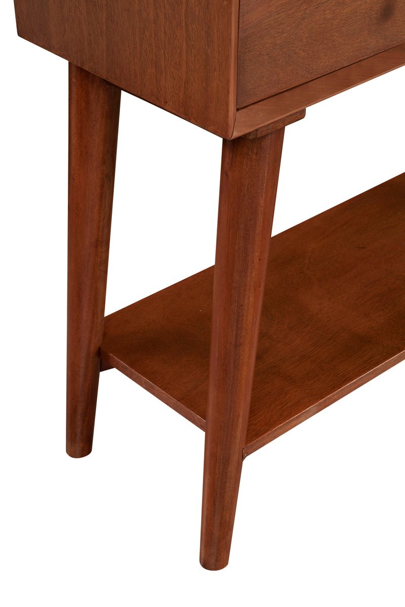 Melbourne 2 Drawers Console Table, Acorn