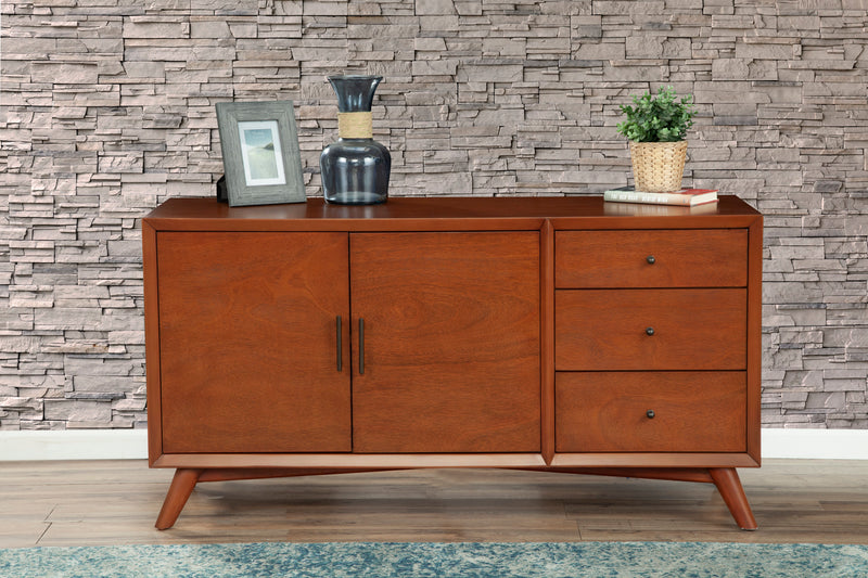 Melbourne Two Drawers Sideboard, Acorn