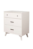 Melbourne 3 Drawer Chest, White Alpine