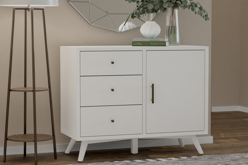 Melbourne Accent Cabinet, White