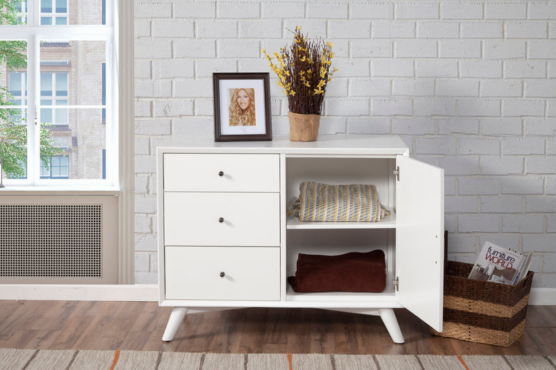 Melbourne Accent Cabinet, White