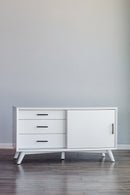 Melbourne Small TV Stand, White Alpine