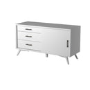 Melbourne Small TV Stand, White Alpine