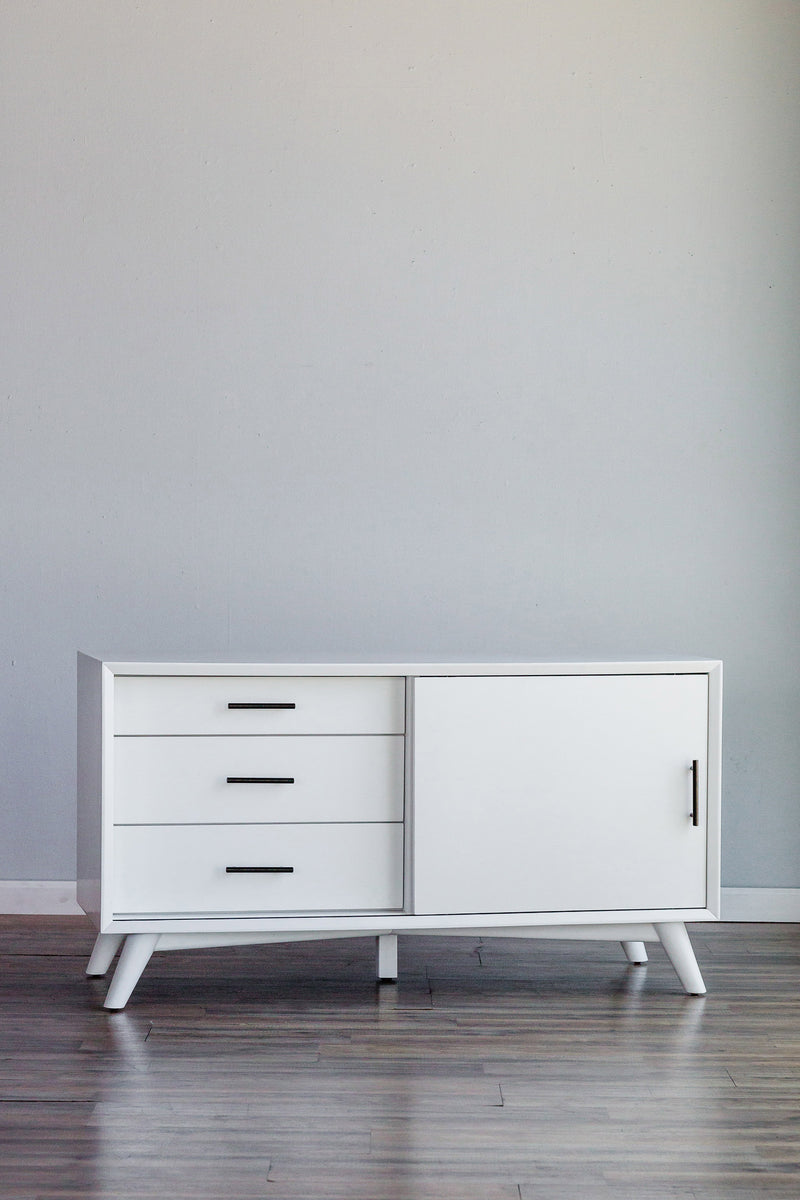 Melbourne Small TV Stand, White