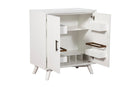 Melbourne Small Bar Cabinet, White Alpine