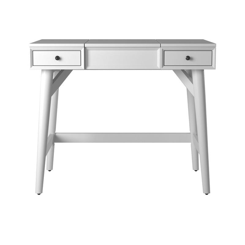 Melbourne Bedroom Vanity, White Alpine