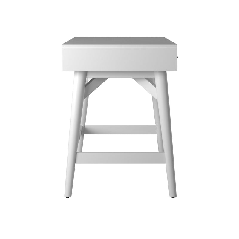 Melbourne Bedroom Vanity, White Alpine