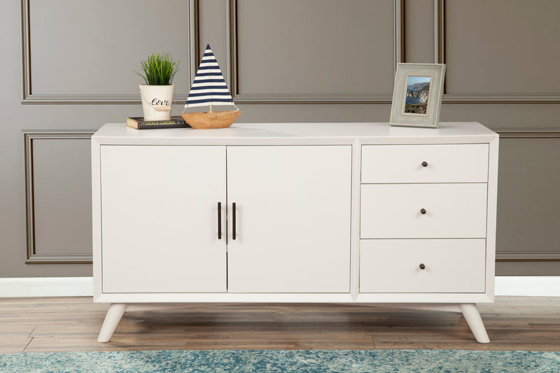 Melbourne Two Drawers Sideboard, White