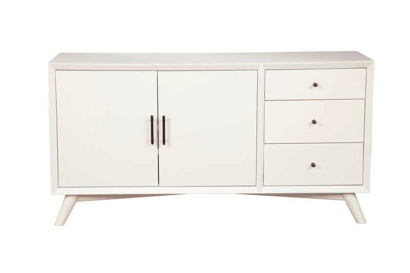 Melbourne Two Drawers Sideboard, White