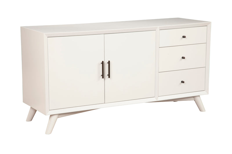 Melbourne Two Drawers Sideboard, White