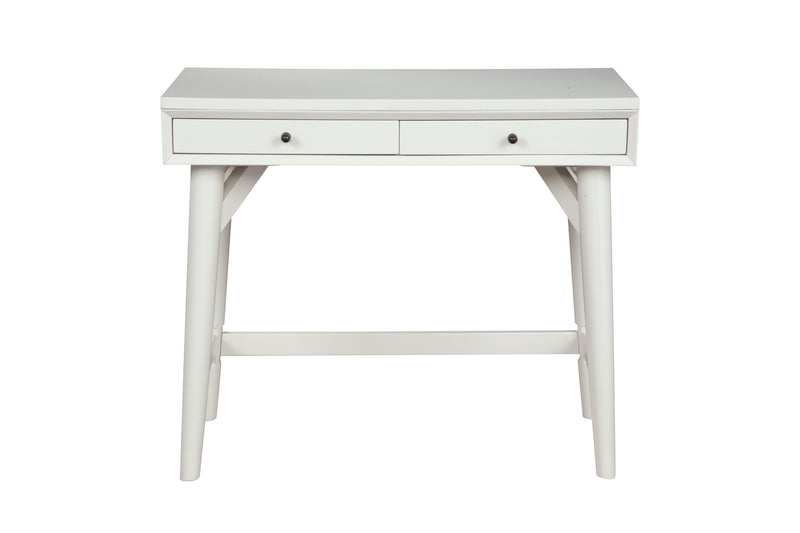 Melbourne Two Drawers Mini Desk, White