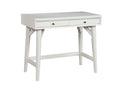 Melbourne Two Drawers Mini Desk, White Alpine