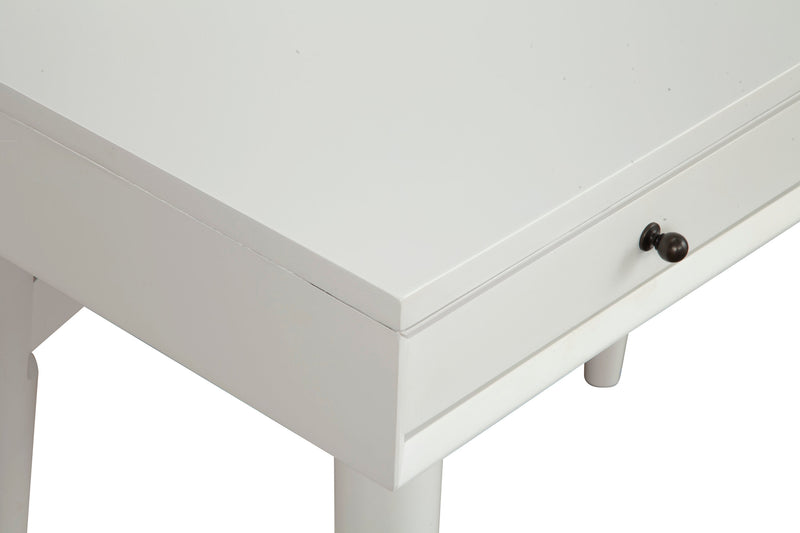 Melbourne Two Drawers Mini Desk, White Alpine