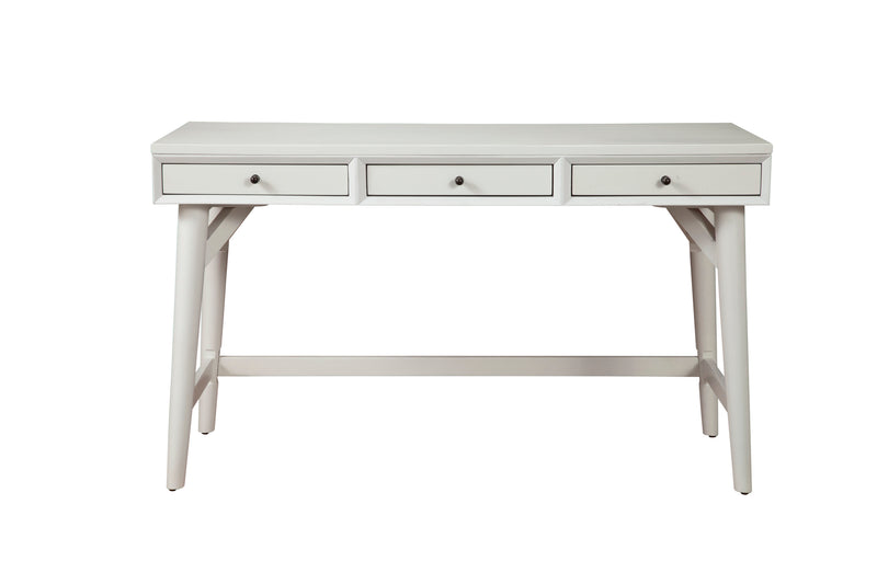 Melbourne Three Drawers Large Desk, White