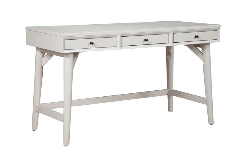 Melbourne Three Drawers Large Desk, White