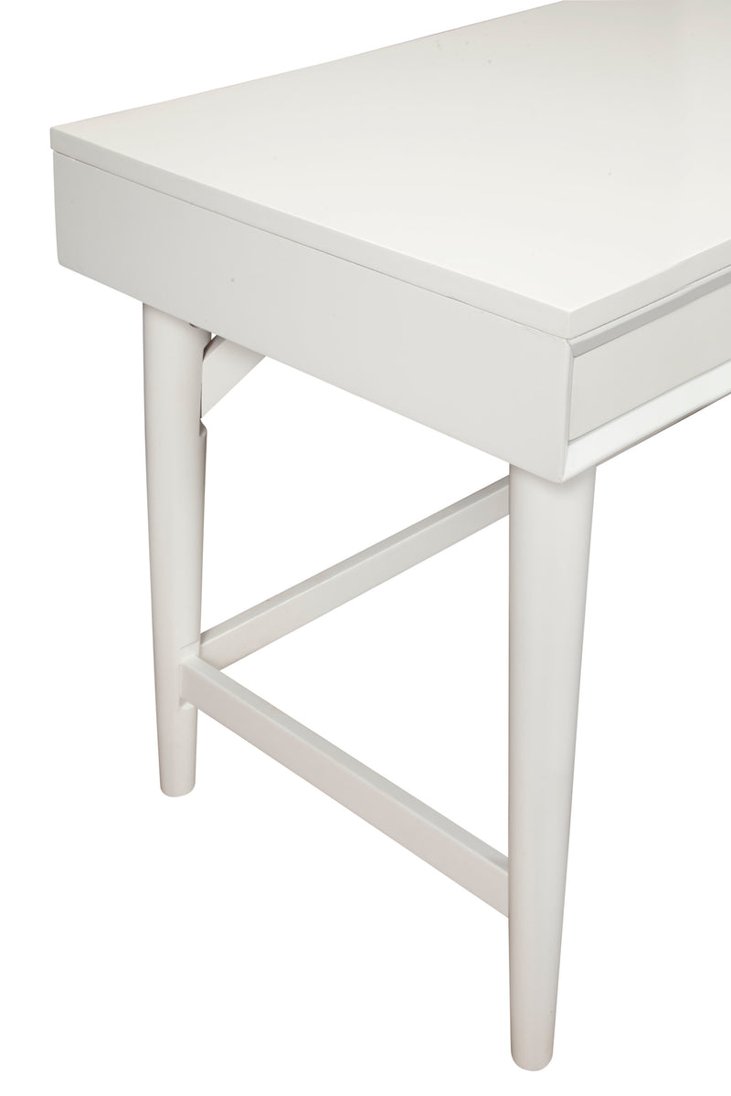 Melbourne Three Drawers Large Desk, White