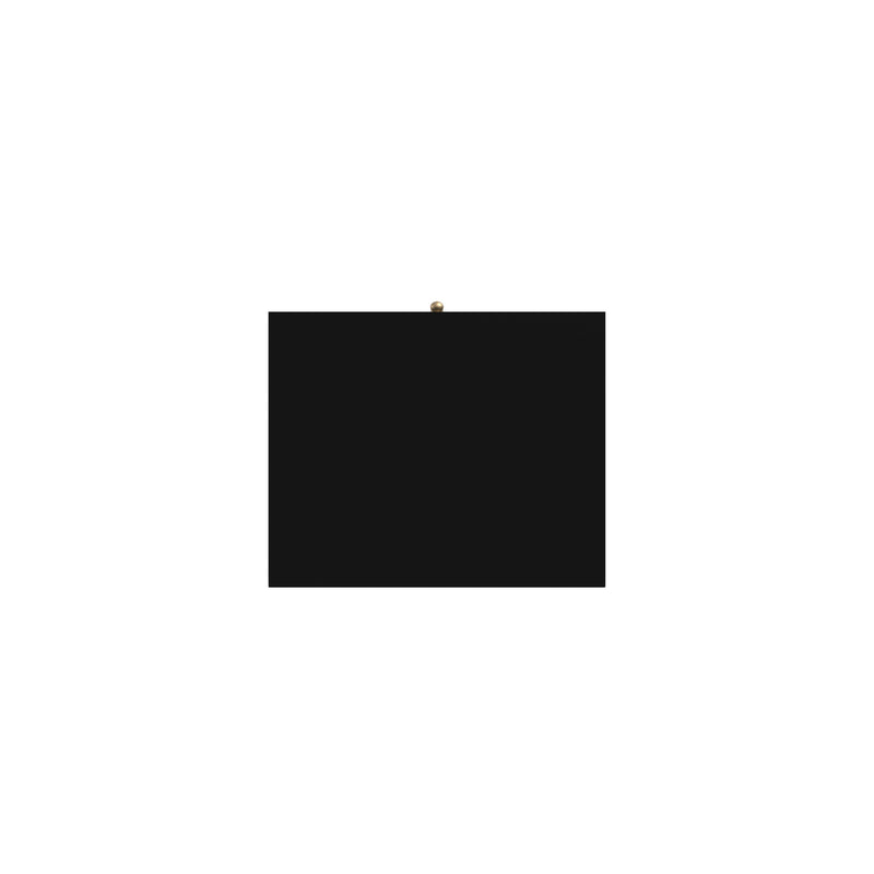 Melbourne 2 Drawer Nightstand, Black Alpine