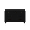 Melbourne 7 Drawer Dresser, Black Alpine