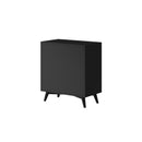Melbourne 3 Drawer Chest, Black Alpine