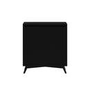 Melbourne 4 Drawer Multifunction Chest w/Pull Out Tray, Black Alpine