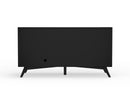 Melbourne 3 Drawers & 1 Door Small TV Stand, Black Alpine