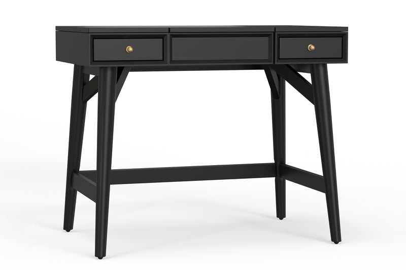 Melbourne Bedroom Vanity, Black