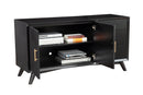 Melbourne Two Drawers Sideboard, Black Alpine