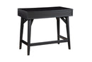 Melbourne Two Drawers Mini Desk, Black Alpine